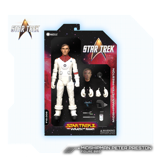 Peter Preston Action Figure - Star Trek II: The Wrath of Khan