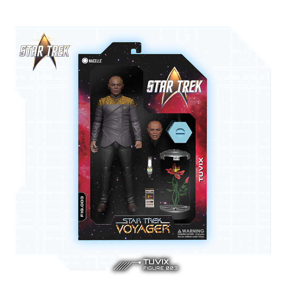 Tuvix Action Figure - Star Trek: Voyager – The Nacelle Company Tuvix Action Figure - Star Trek: Voyager – The Nacelle Company