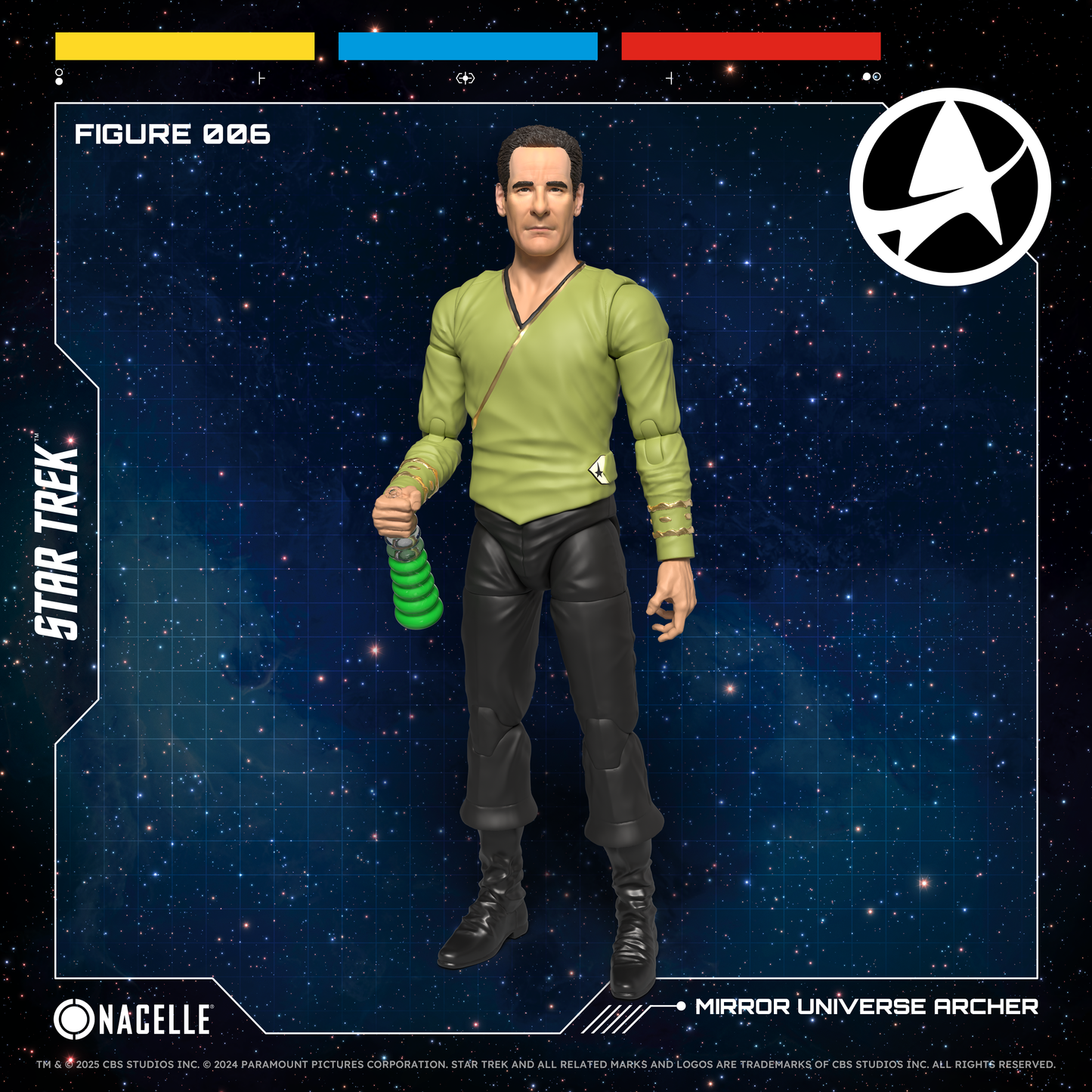 Mirror Universe Archer Action Figure - Star Trek: Enterprise