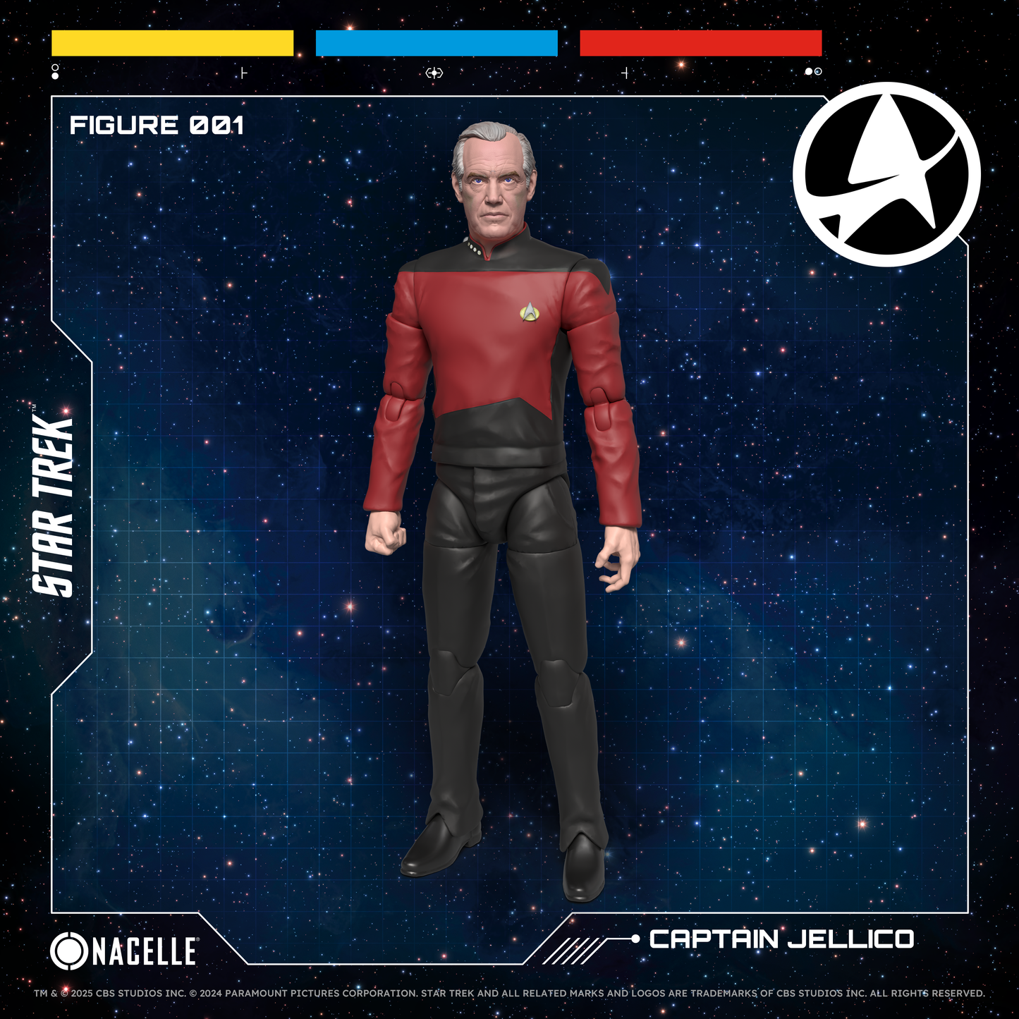 Captain Jellico Action Figure - Star Trek: The Next Generation