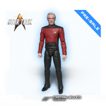 Captain Jellico Action Figure - Star Trek: The Next Generation