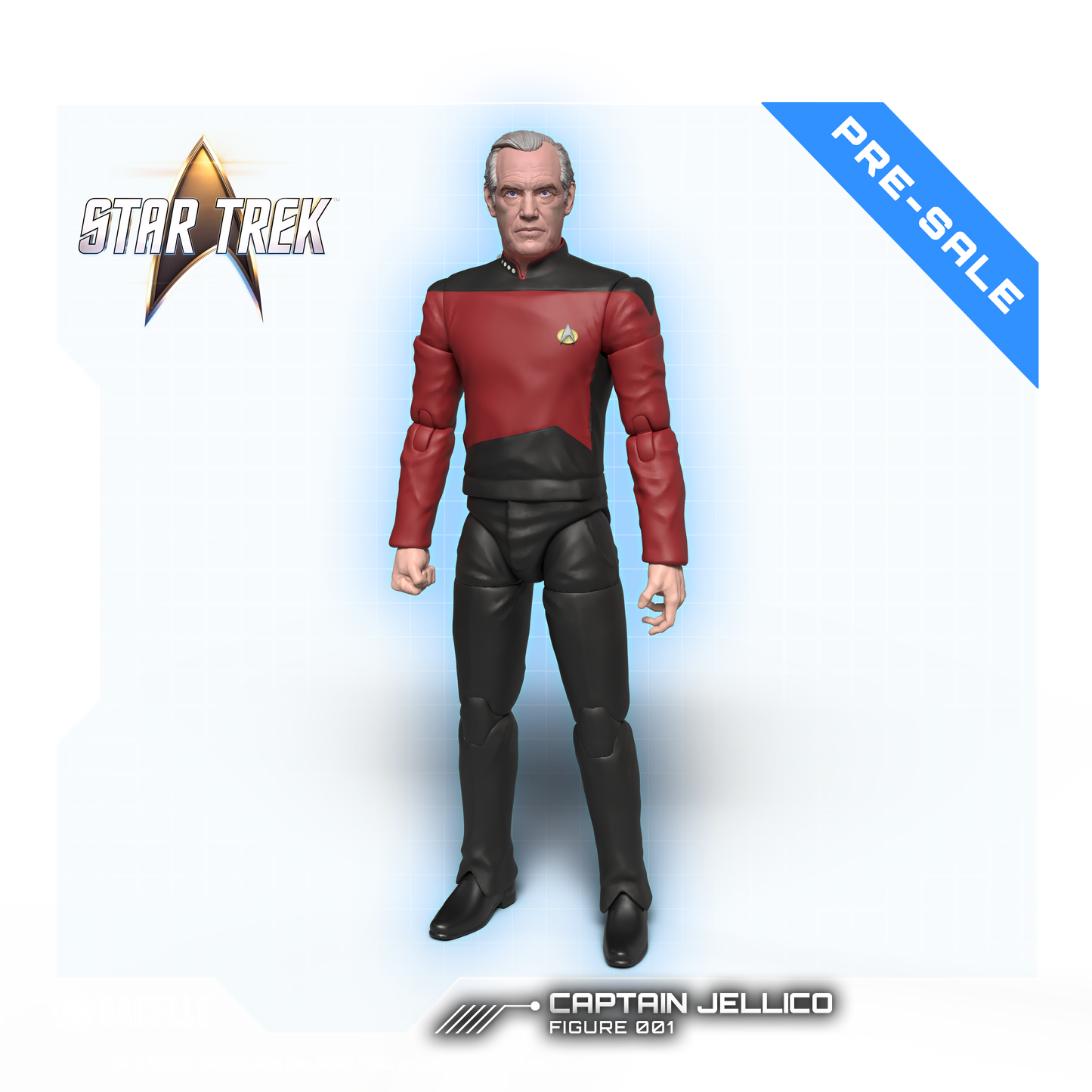 Captain Jellico Action Figure - Star Trek: The Next Generation