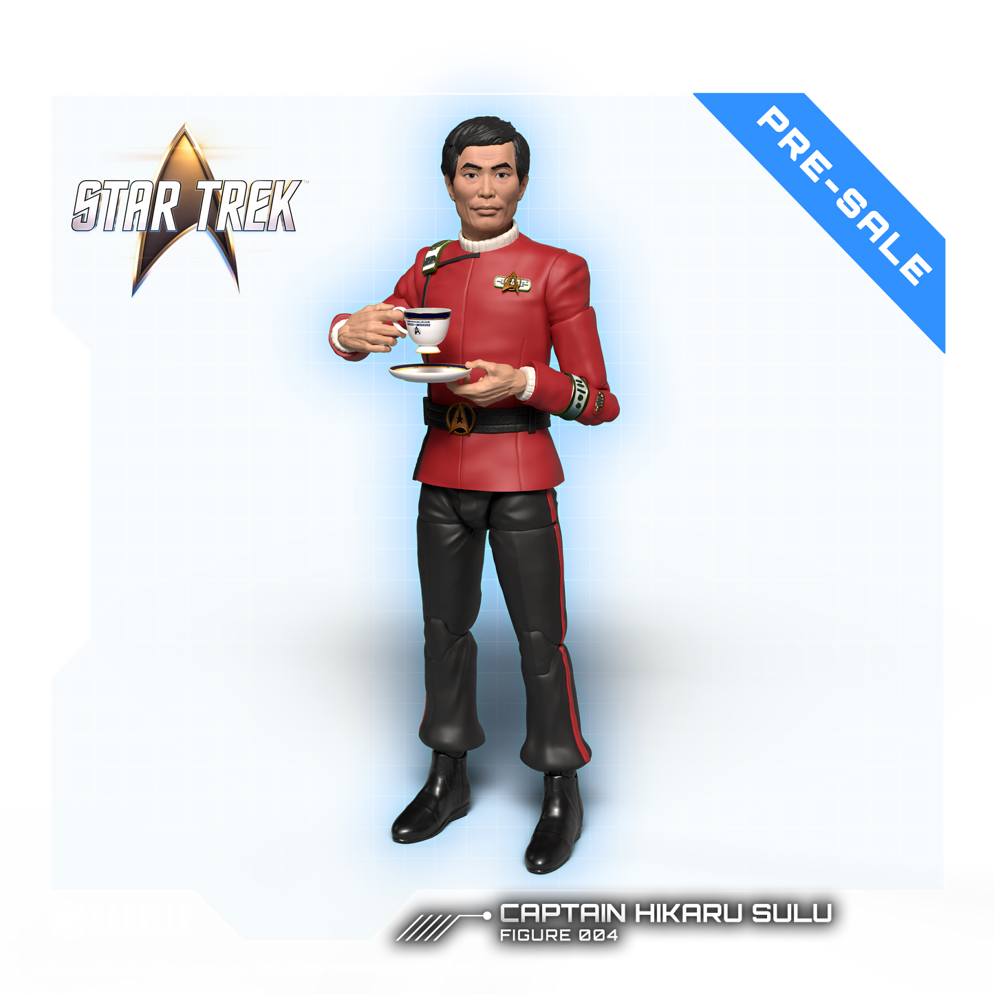 Figura de acción del Capitán Sulu - Star Trek VI: El País Desconocido