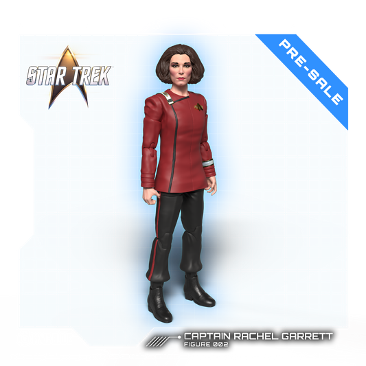 Figura de acción del Capitán Garrett - Star Trek: La Nueva Generación - "La Enterprise de ayer"