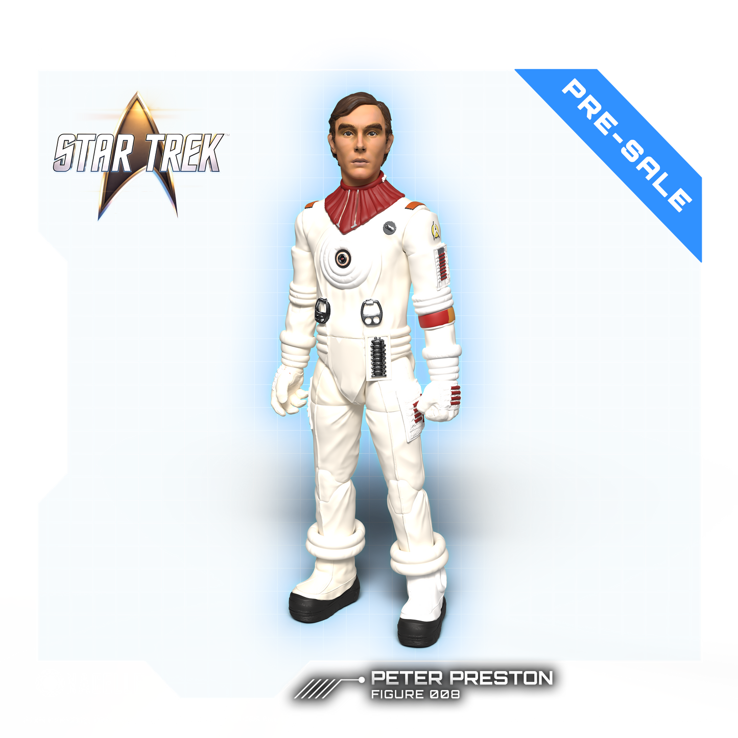 Figura de acción de Peter Preston - Star Trek II: La ira de Khan