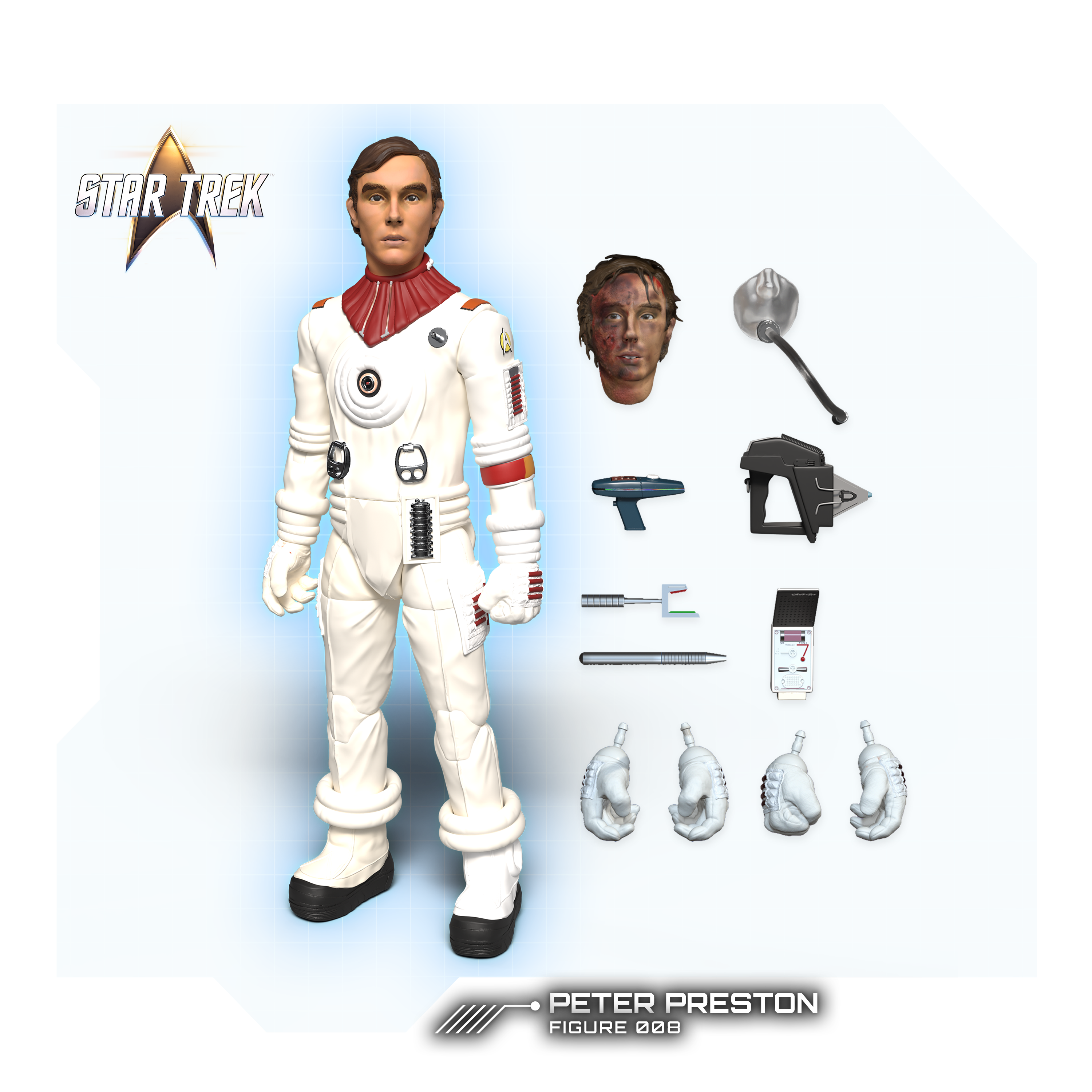 Peter Preston Action Figure - Star Trek II: The Wrath of Khan – The ...