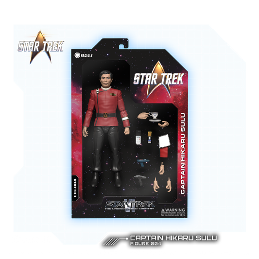 Captain Hikaru Sulu Action Figure - Star Trek VI: The Undiscovered Country