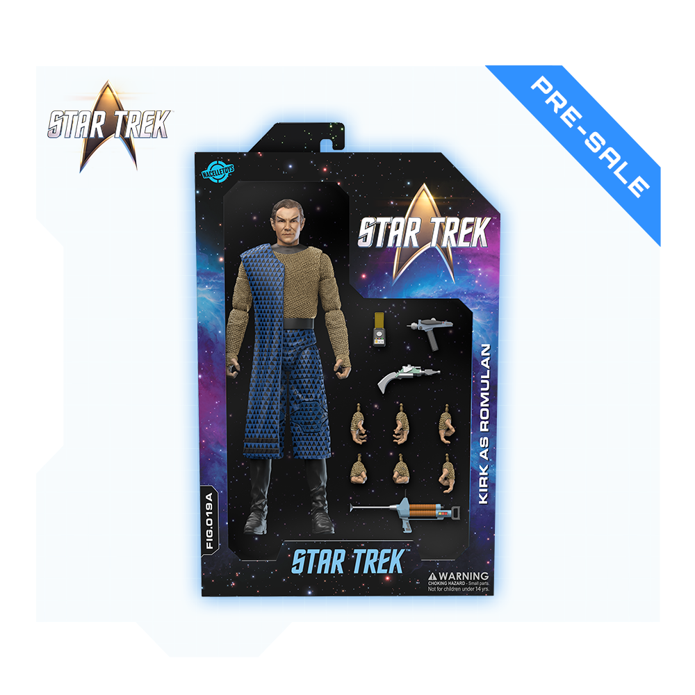 Star Trek | Kirk as Romulan Action Figure - The Enterprise Incident