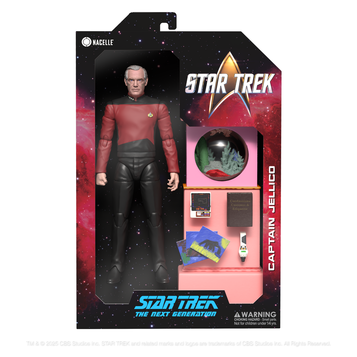 Captain Jellico Action Figure - Star Trek: The Next Generation