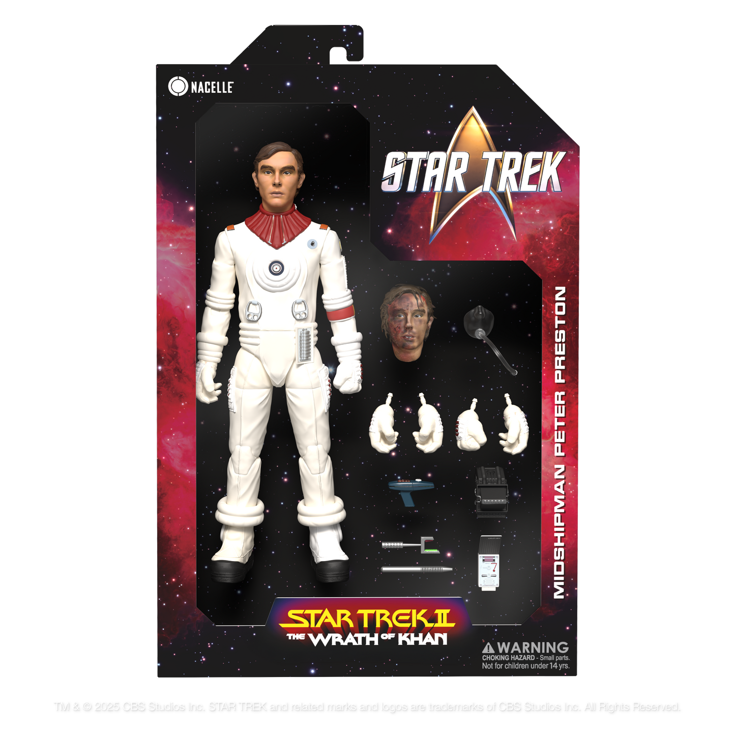 Peter Preston Action Figure - Star Trek II: The Wrath of Khan