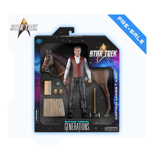 Figura de acción del capitán James T. Kirk - Star Trek: Generaciones