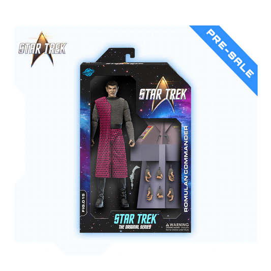 Star Trek Wave 2 | Romulan Commander Action Figure - Balance of Terror