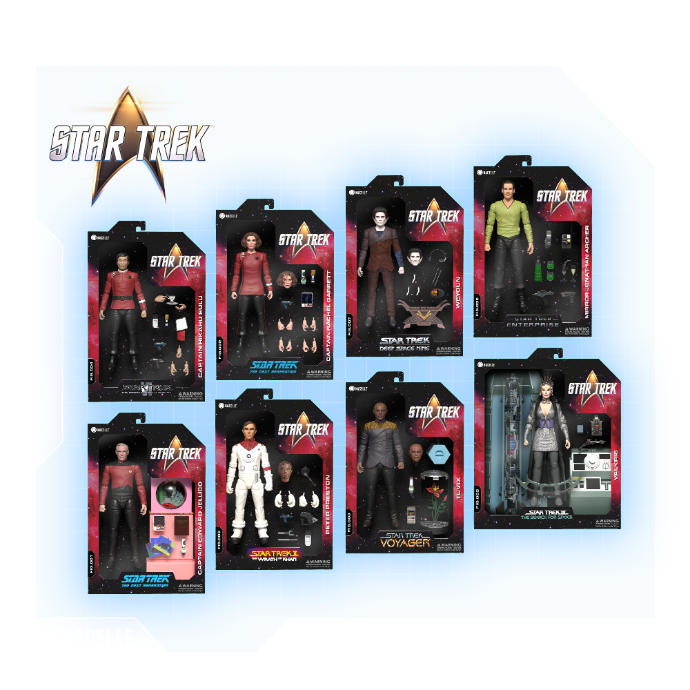 保管品 スタートレック フィギュア 8体セット キャラ被りあり Star 保管品 スタートレック フィギュア 8体セット キャラ被りあり Star