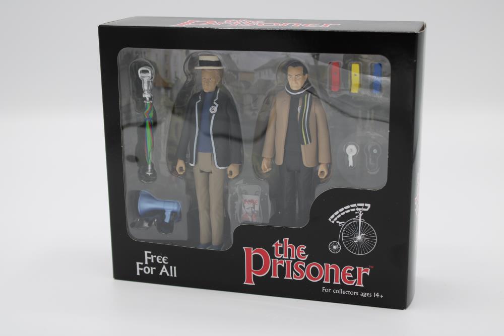 The Prisoner Free For All Set of 2 Action Figures