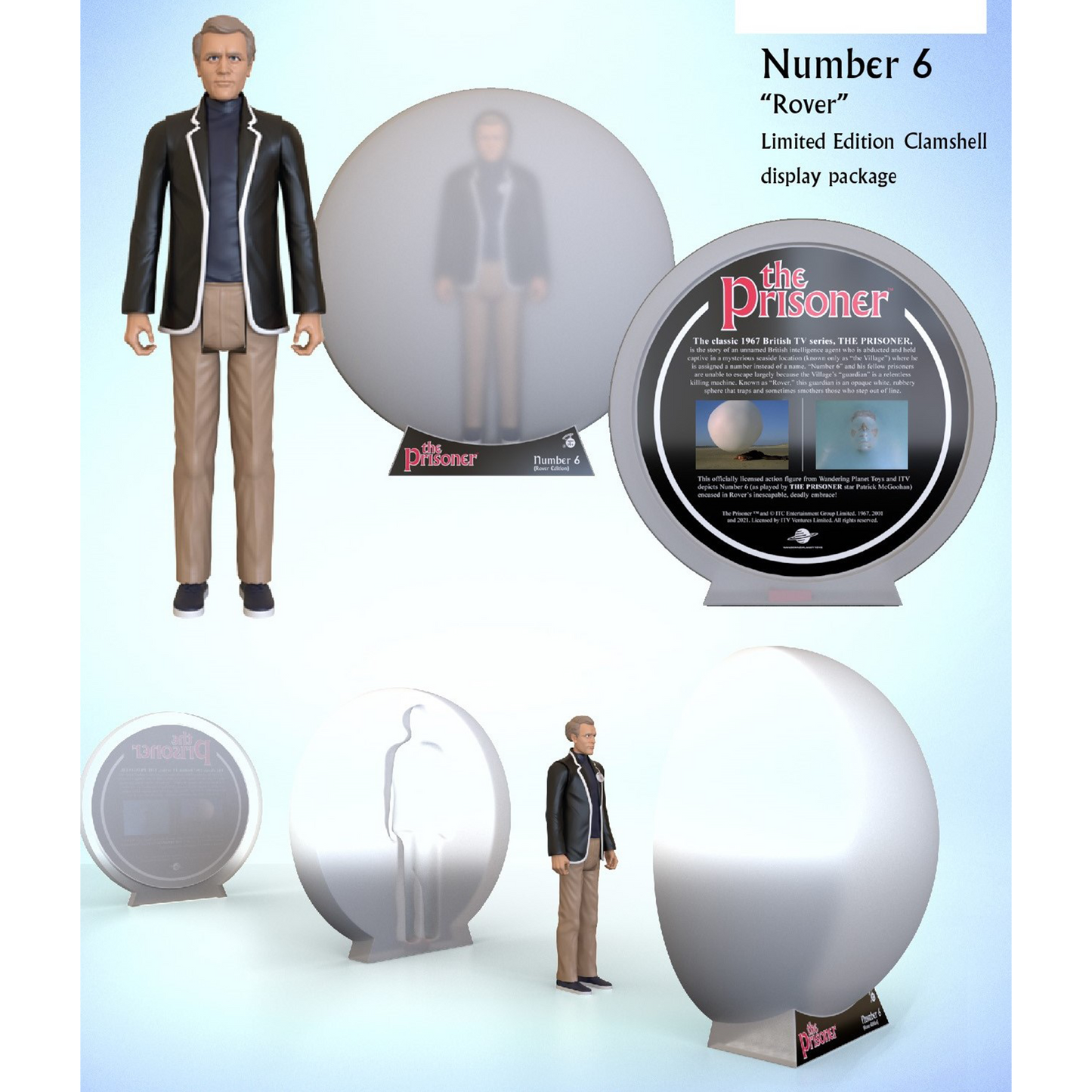 The Prisoner Number 6 (Rover) Limited Edition Package