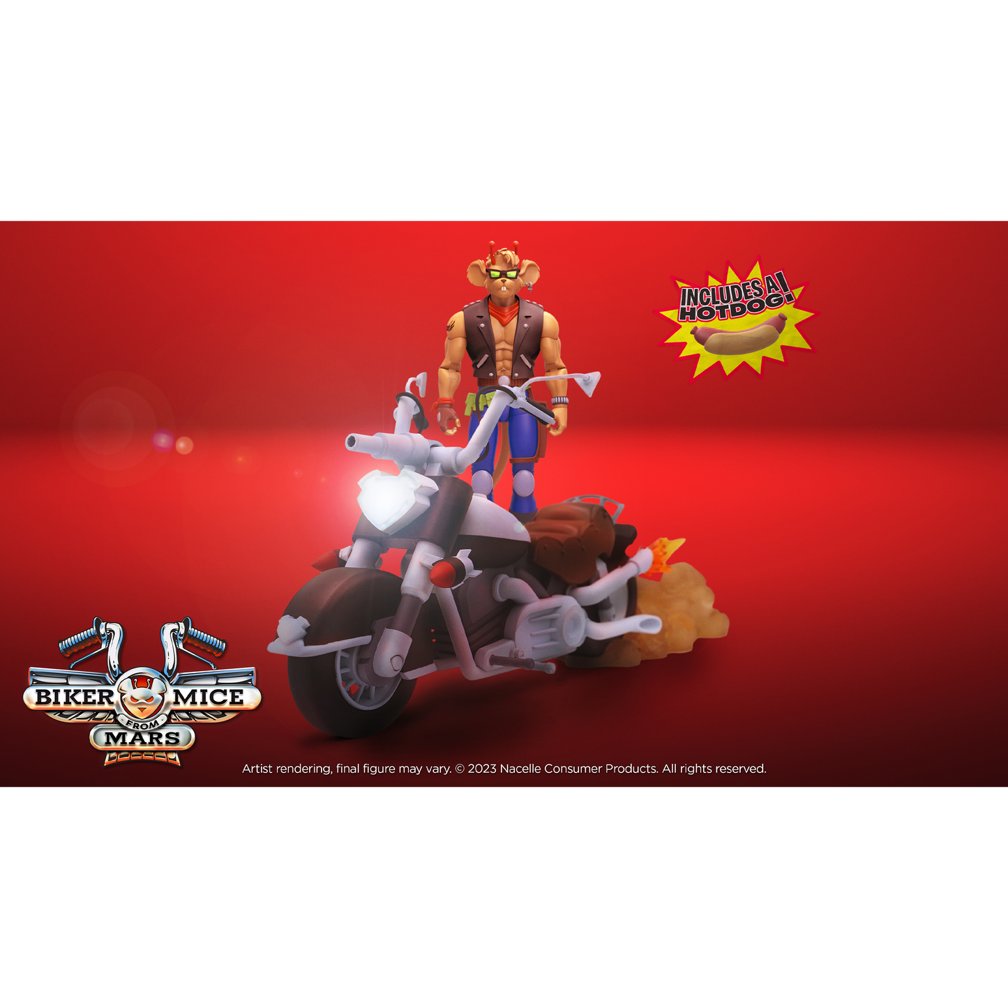 Biker Mice from Mars - Throttle + Martian Monster Bike Bundle