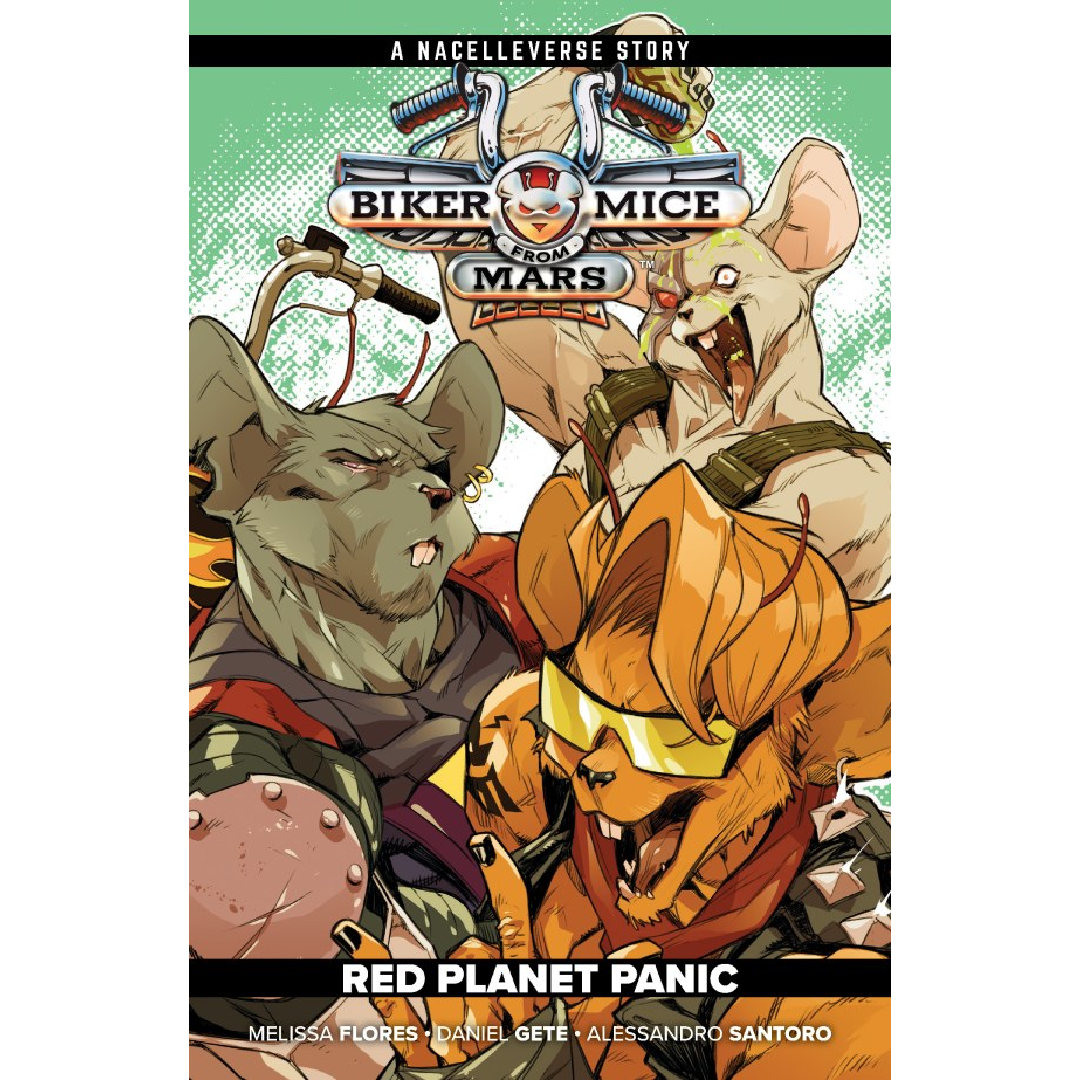 Biker Mice from Mars (2026) Vol. 1: Red Planet Panic TP - Cover by Karl Kerschl