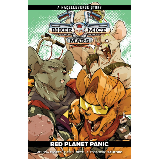 Biker Mice from Mars (2026) Vol. 1: Red Planet Panic TP - Cover by Karl Kerschl