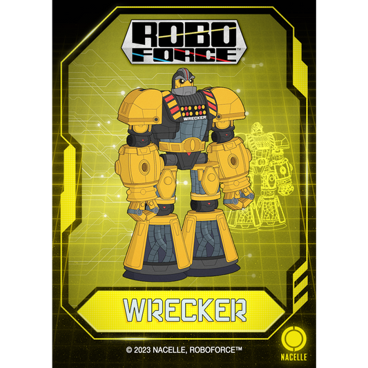 RoboForce - Wrecker Animated Character Magnet