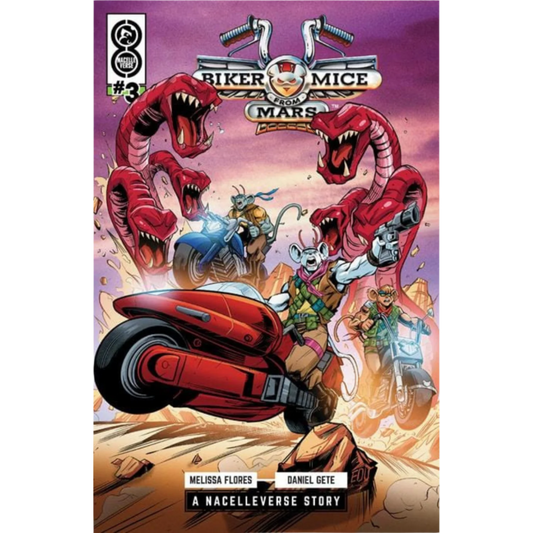Biker Mice From Mars (2025) #3 Comic Book - Cover A by Edu Souza