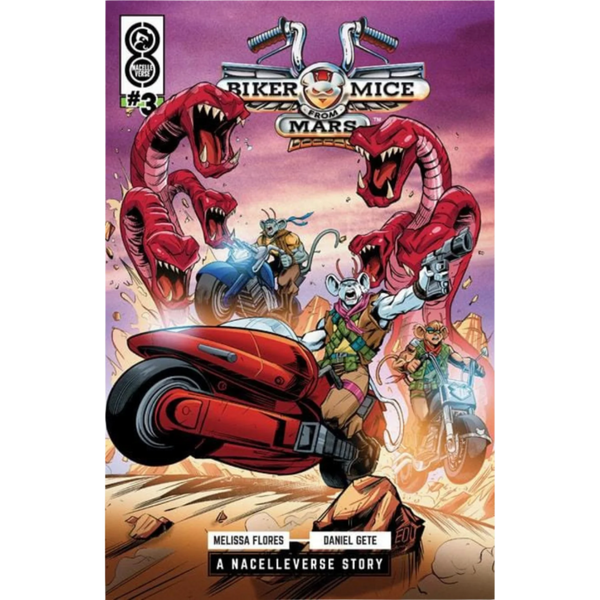 Bikermöss från Mars (2025) #3 Serietidning - Omslag A av Edu Souza