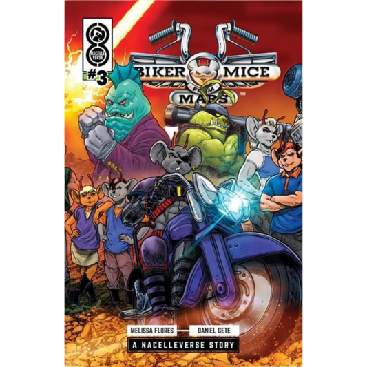 Biker Mice From Mars (2025) #3 Comic Book - Cover C by Juan Jose Ryp (1:10) Interlocking Variant