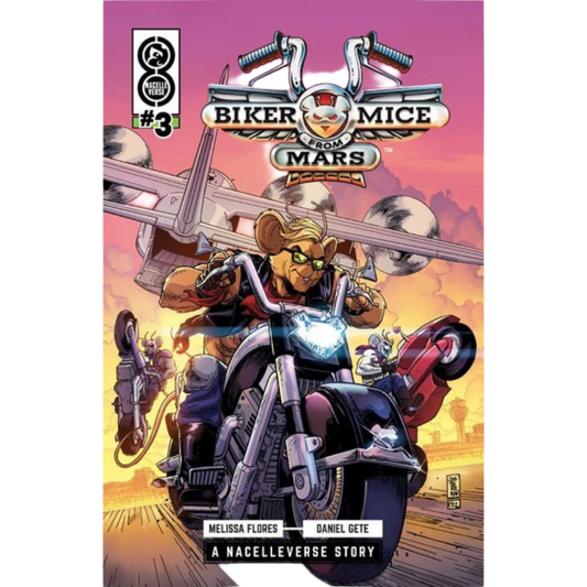 Biker Mice From Mars (2025) #3 Comic Book - Cover D by AJ Jothikumar (1:20) Variant