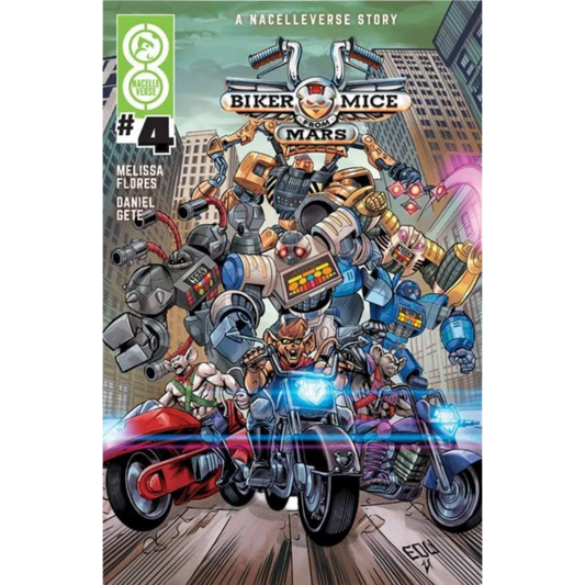Biker Mice From Mars (2025) #4 Comic Book - Cover A by Edu Souza
