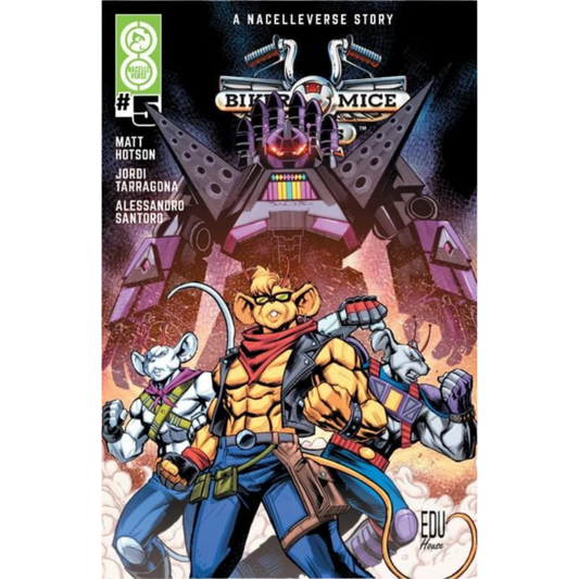 Biker Mice From Mars (2025) #5 Comic Book - Cover A by Edu Souza
