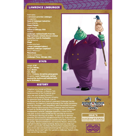 Biker Mice From Mars (2025) #8 Comic Book - Cover B By Dotun Akande