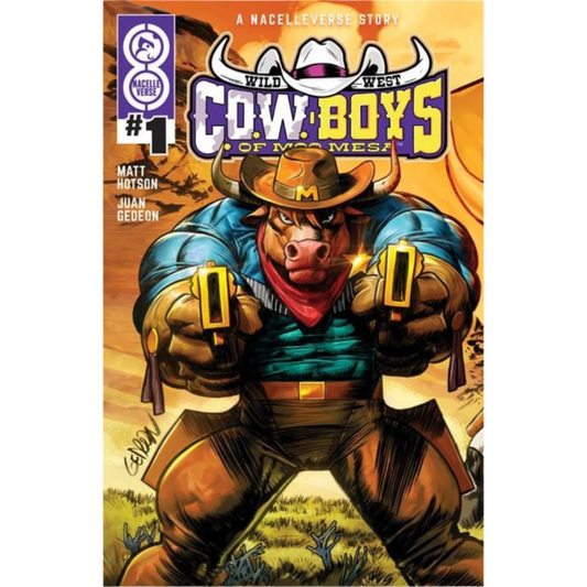 Wild West C.O.W.-Boys of Moo Mesa #1 - Cover A by Juan Gedeon