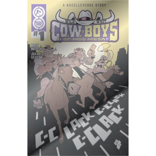 Wild West C.O.W.-Boys of Moo Mesa #1 - Cover F by Joe Palmer Foil Variant