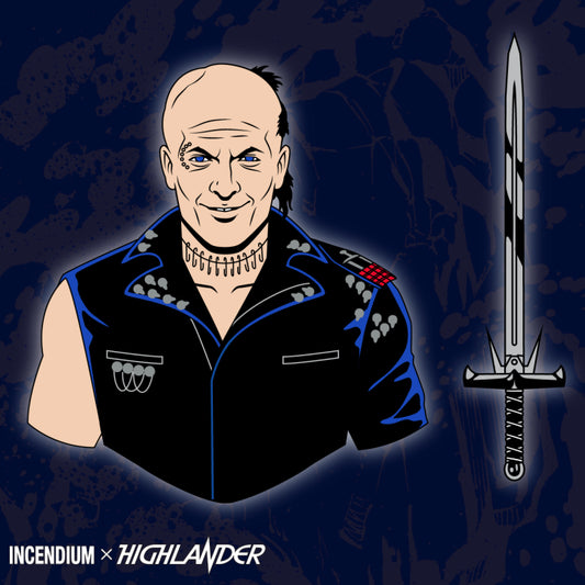 Highlander 'The Kurgan' Lapel Pins - Set B
