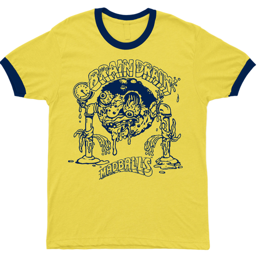 Madballs "Brain Drain" T-Shirt In Yellow