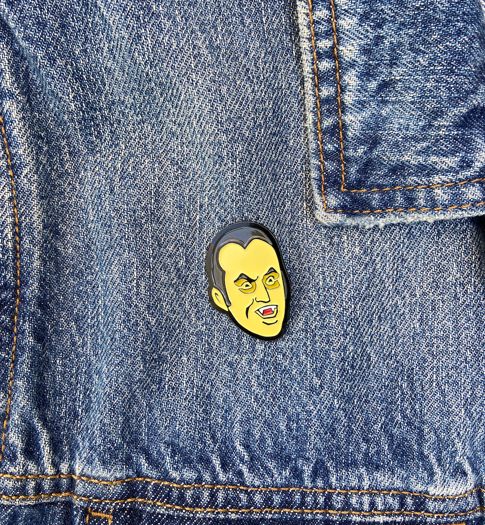 Monster Squad Dracula Pin