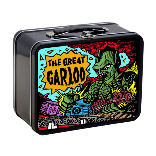 The Great Garloo by Brian Reedy Lunchbox + Vinyl Sticker