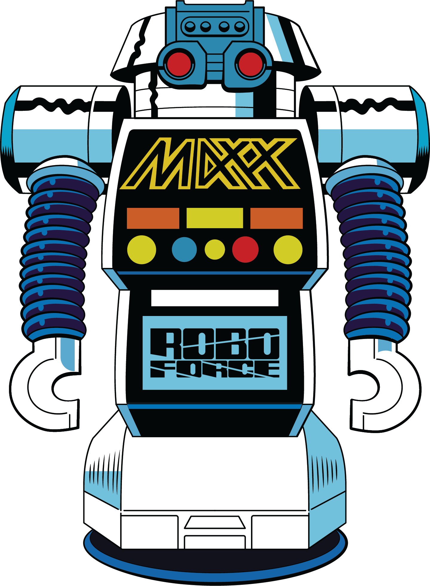 RoboForce Maxx Soft Enamel Pin