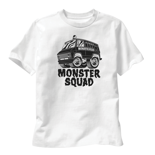 White Monster Squad Truck T-Shirt