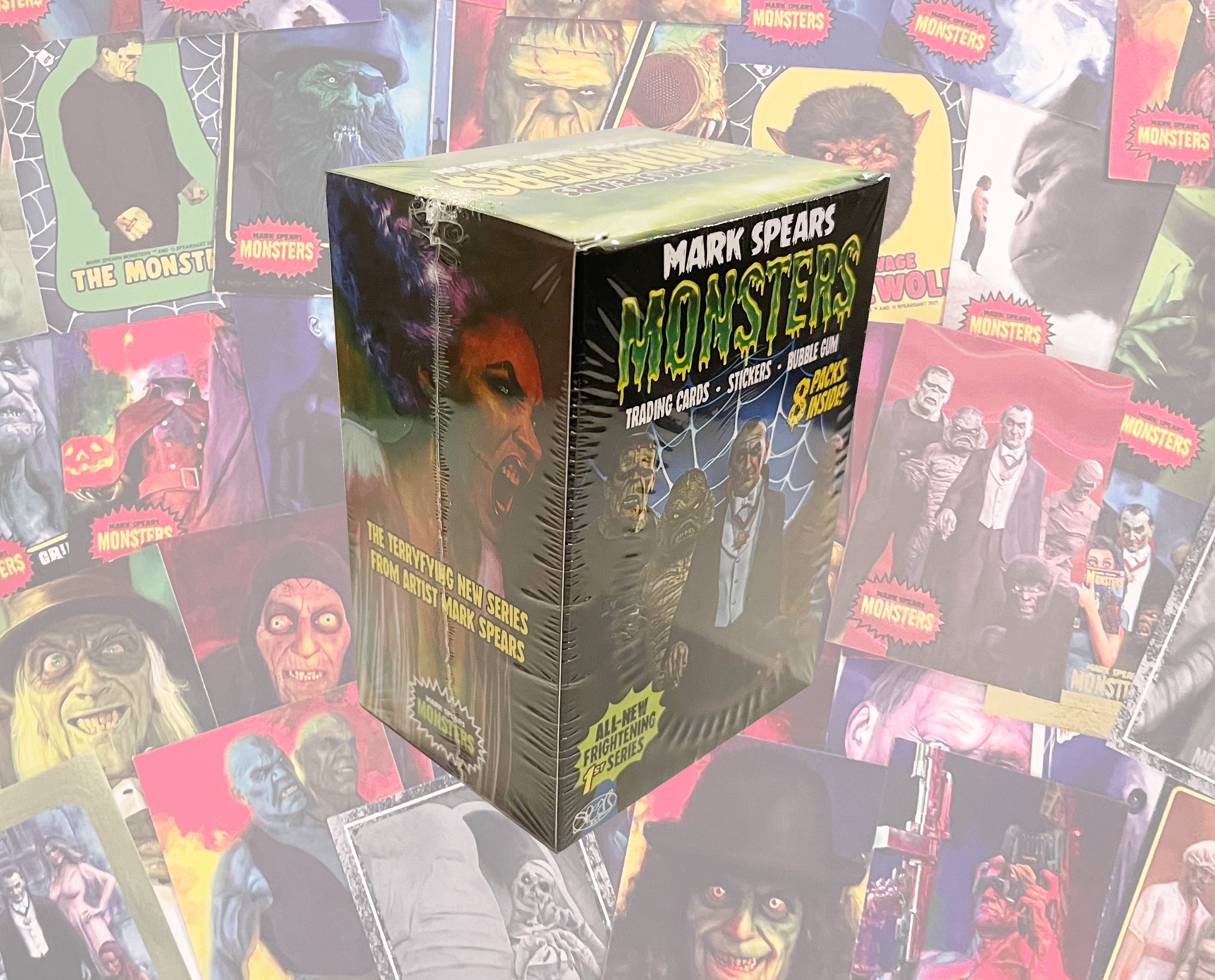 Mark Spears Monsters Trading Cards | Blaster Box – The Nacelle Company